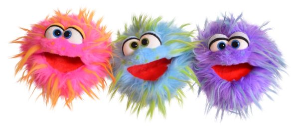 Living Puppets | Tusch (lila hellblau)  | Quatschköpfe | W893 Mode – Bild 3