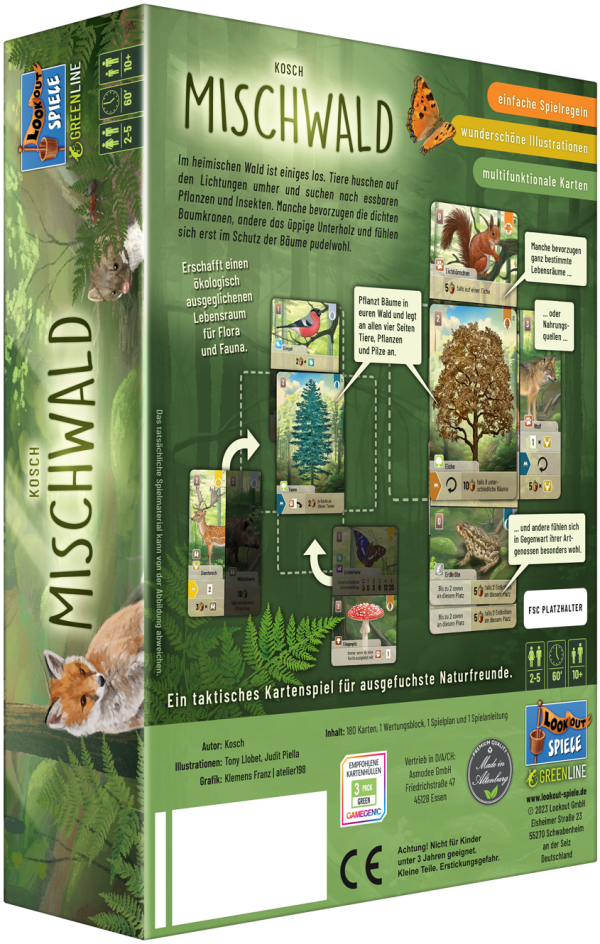 Lookout Games | Mischwald - Grundspiel Verkauf – Bild 2