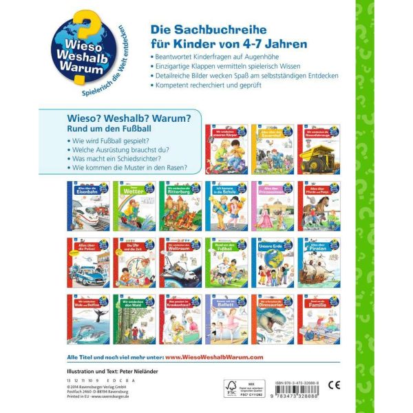 Ravensburger | Wieso? Weshalb? Warum?, Band 35: Rund um den Fußball Jetzt online – Bild 3