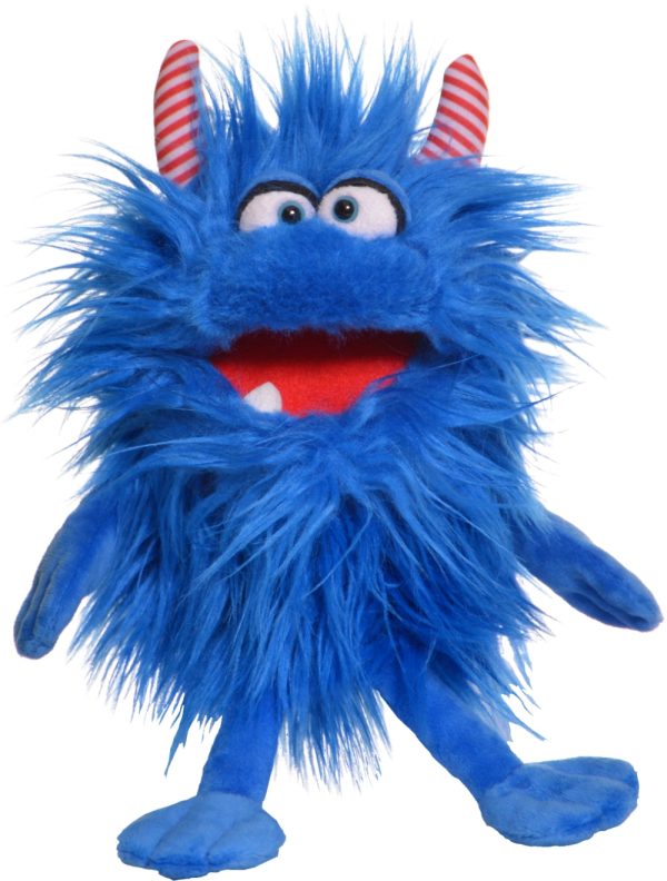 Living Puppets | klein Schmackes (blau) | Monster to go ! | W889 Schn?ppchen
