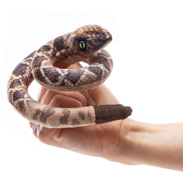 Folkmanis Puppets | Mini Klapperschlange   Mini Rattlesnake Online – Bild 2