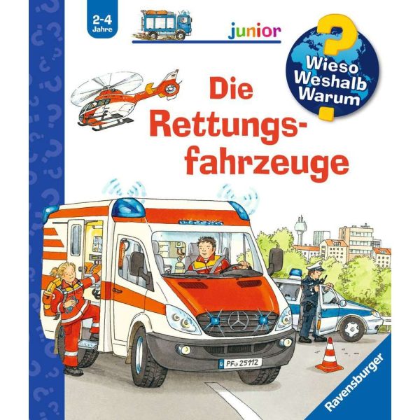 Ravensburger | Wieso? Weshalb? Warum? junior, Band 23: Die Rettungsfahrzeuge Jetzt online