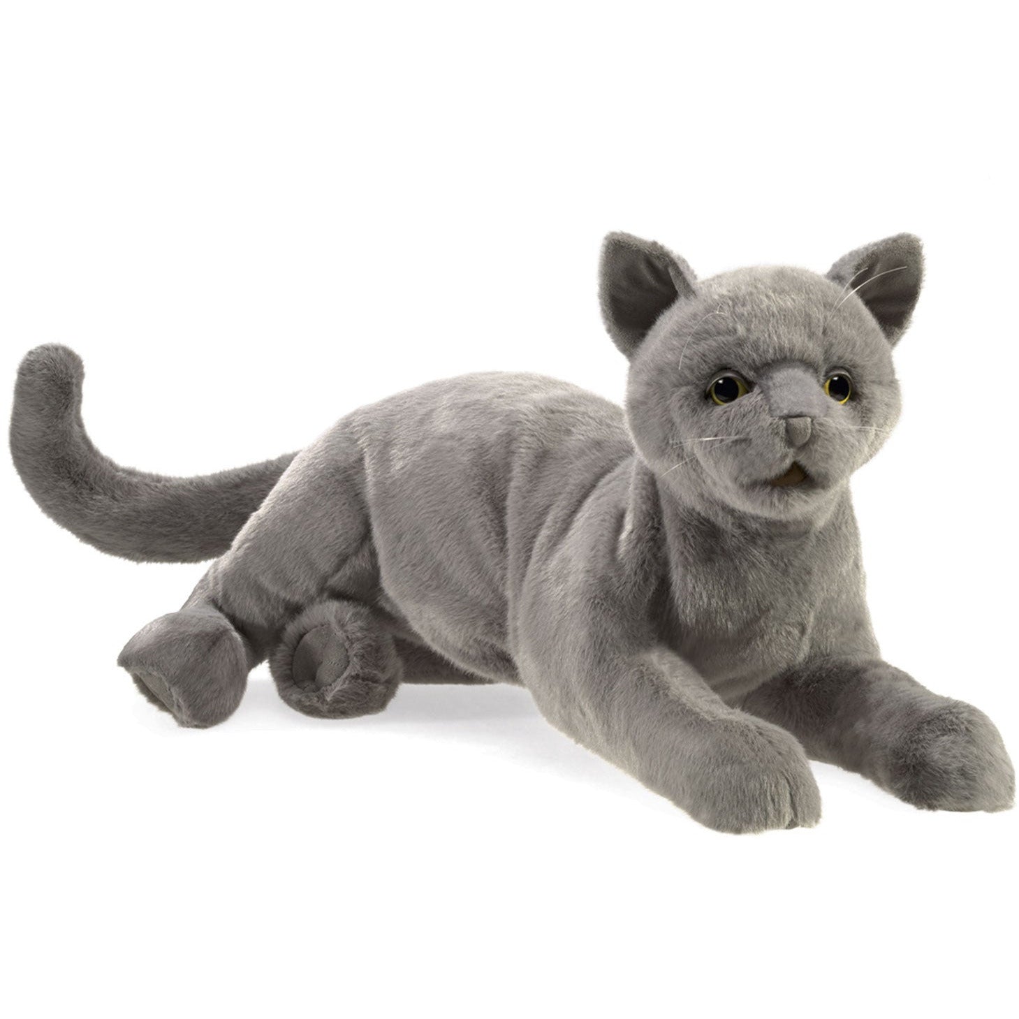 Folkmanis Puppets | Schnurrende Katze   Purring Cat Angebot