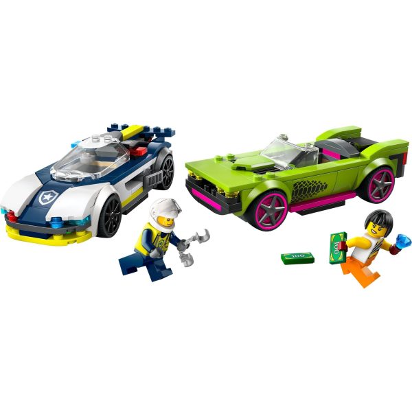 LEGO® | 60415 | Verfolgungsjagd mit Polizeiauto und Muscle Ca Schn?ppchen – Bild 2