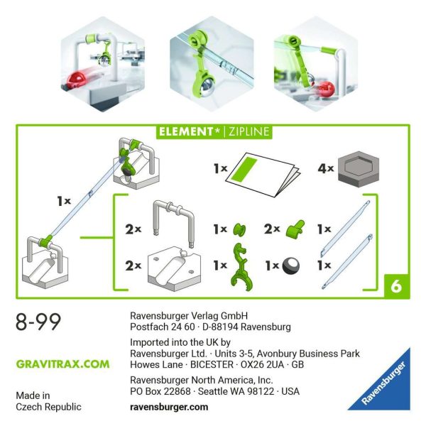 Ravensburger | GraviTrax Element Zipline Im Angebot – Bild 2