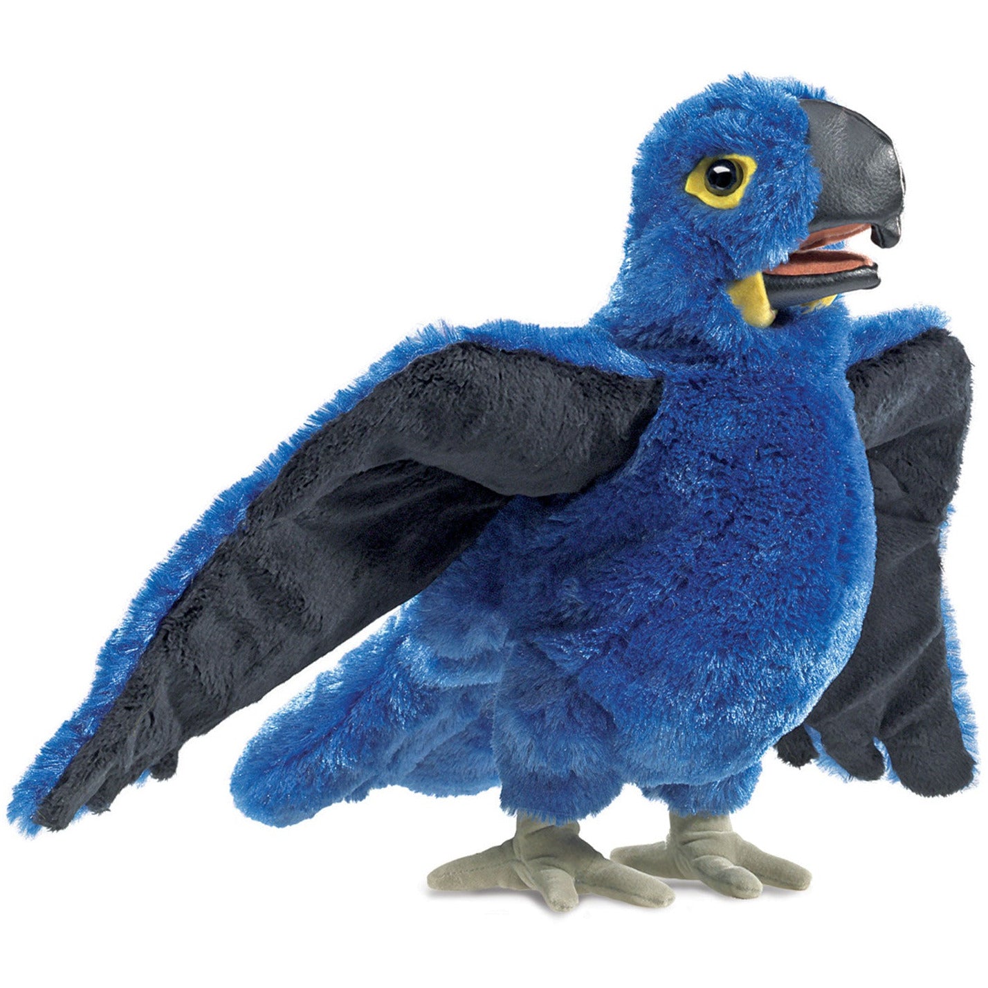 Folkmanis Puppets | Blauer Papagei   Blue Macaw Im Angebot
