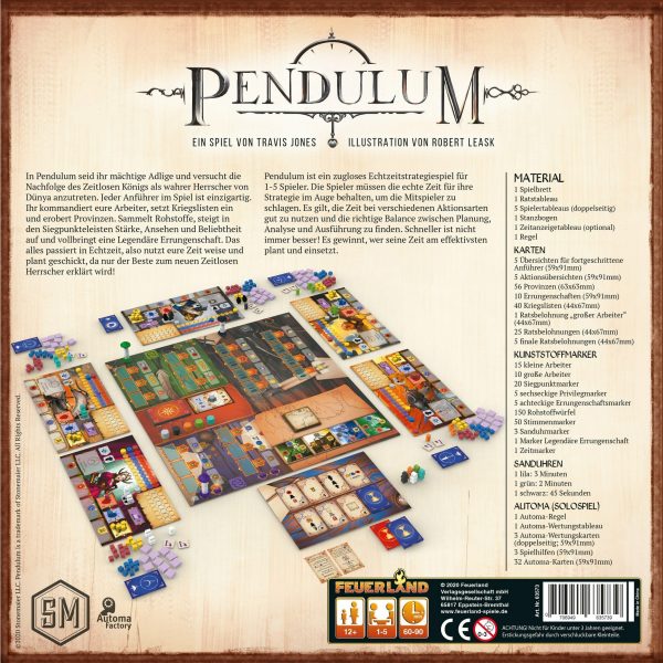 Feuerland Spiele | Pendulum | Zu verkaufen – Bild 2