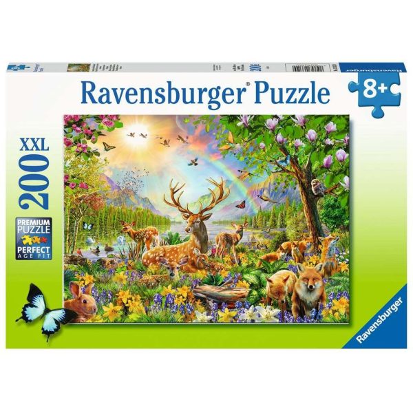 Ravensburger | Anmutige Hirschfamilie | Kinderpuzzle | 200 XXL Teile Jetzt online