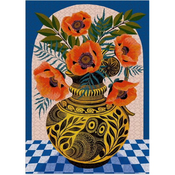 Cloudberries | Poppies - Mohnblumen | Puzzle | 1000 Teile | Kleinserie Schn?ppchen – Bild 2
