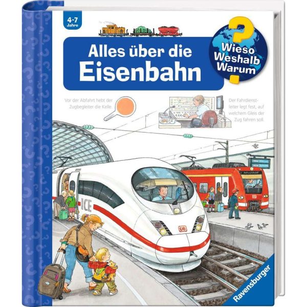 Ravensburger | Wieso? Weshalb? Warum?, Band 8: Alles über die Eisenbahn Im Angebot – Bild 2