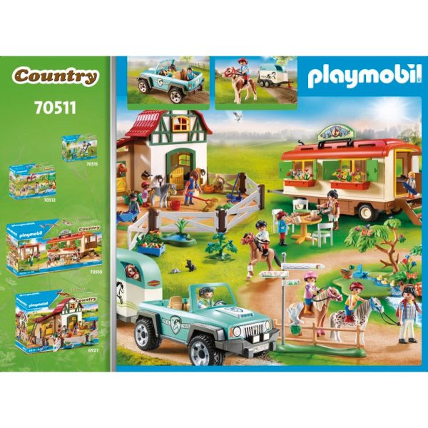 PLAYMOBIL 70511 PKW mit Ponyanhänger Jetzt online – Bild 3