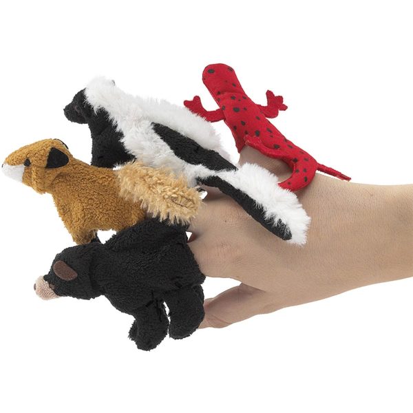 Folkmanis Puppets | Großes Smoky Mountain Tier Set   Great Smoky Mtn Animal Set Schn?ppchen – Bild 2
