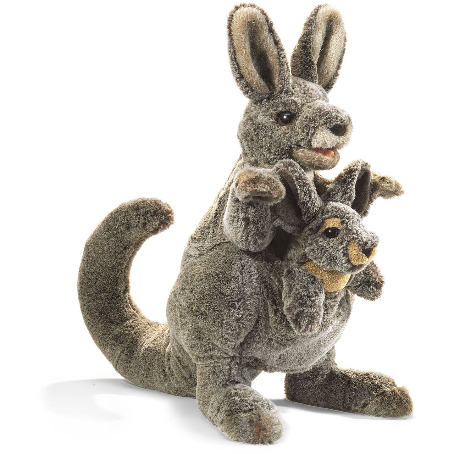 Folkmanis Puppets | Känguru mit Baby   Kangaroo with Joey Online