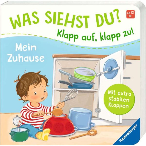 Ravensburger | Was siehst du? Klapp auf, klapp zu! Mein Zuhause Verkauf – Bild 2