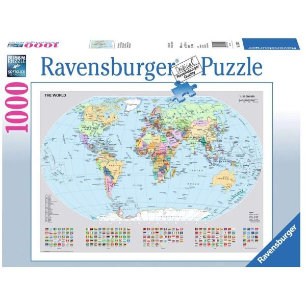 Ravensburger | Politische Weltkarte Mode