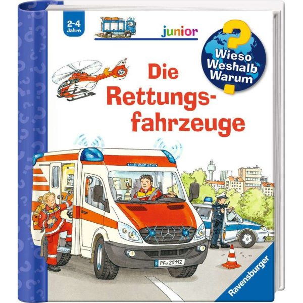Ravensburger | Wieso? Weshalb? Warum? junior, Band 23: Die Rettungsfahrzeuge Jetzt online – Bild 2