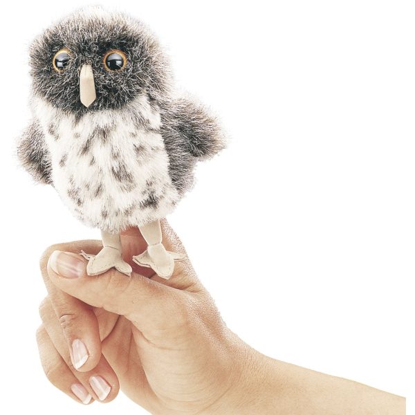 Folkmanis Puppets | Mini Eule   Mini Spotted Owl Schn?ppchen